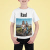 Tricou personalizat cu poza si text pentru copii - Revelarta.ro