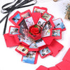 Cutie exploziva FOTO hexagonala personalizata cu 25 poze