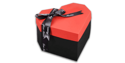 Cutie exploziva personalizata inima cu 11 poze