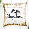 Set 2 Perne cu paiete personalizate pentru nasi - Nasa Bogatasa si Nasu Bogatasu