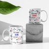 Set 2 Cani personalizate cu mesaj si nume pentru socrii