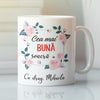 Set 2 Cani personalizate cu mesaj si nume pentru socrii