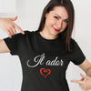 Set 2 Tricouri personalizate cuplu - Ador