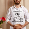 Sort personalizat cu mesaj - Asa arata un fin extraordinar