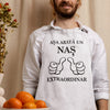 Sort personalizat cu mesaj - Asa arata un nas extraordinar
