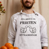 Sort personalizat cu mesaj - Asa arata un prieten extraordinar