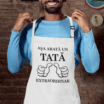 Sort personalizat cu text - Asa arata un tata extraordinar
