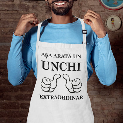 Sort personalizat cu text - Asa arata un unchi extraordinar