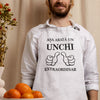 Sort personalizat cu text - Asa arata un unchi extraordinar
