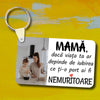 Breloc personalizat cu poza si mesaj pentru MAMA - Revelarta.ro