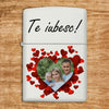 Bricheta personalizata cu poza si mesaj - Love - Revelarta.ro