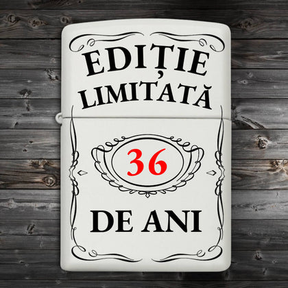 Bricheta personalizata cu text - Editie limitata Aniversare - Revelarta.ro