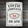 Bricheta personalizata cu text - Editie limitata Aniversare - Revelarta.ro