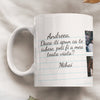 Cana personalizata cu 4 poze si mesaj - Revelarta.ro
