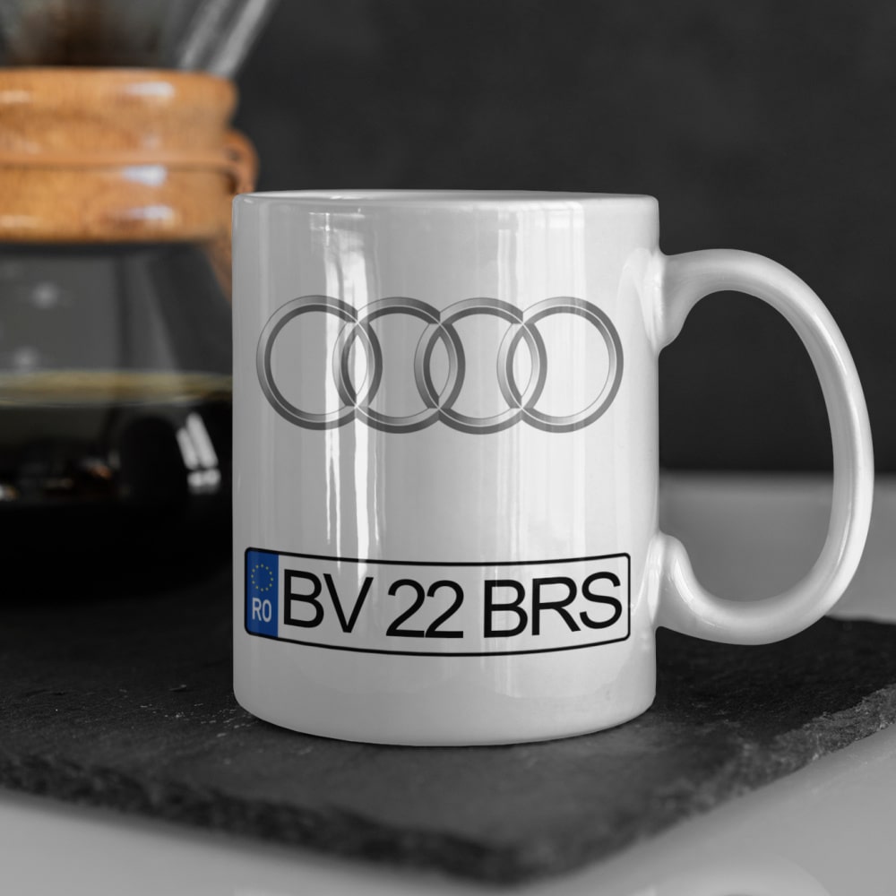Set cadou personalizat Cana auto + Suport cana + Breloc auto personalizat - Revelarta.ro