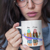 Cana personalizata cu nume - Best friends - Revelarta.ro