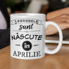 Cana personalizata cu text - Legendele se nasc in - Revelarta.ro