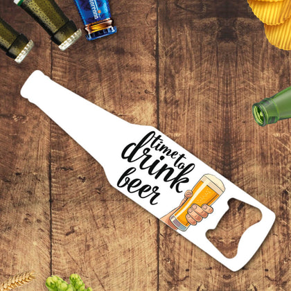 Desfacator personalizat de bere - Time to drink beer - Revelarta.ro