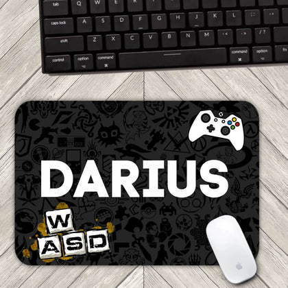 Mouse pad personalizat cu nume - Gaming - Revelarta.ro