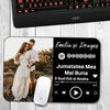 Mouse pad personalizat cu o poza si text - Melodia preferata - Revelarta.ro