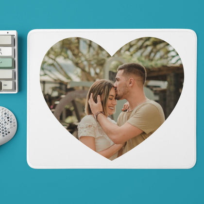Mouse pad personalizat cu poza - Inima - Revelarta.ro