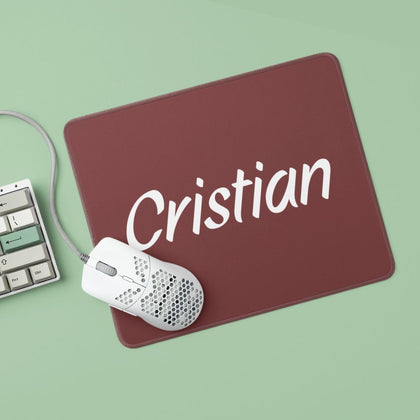 Mousepad personalizat colorat cu nume - Revelarta.ro