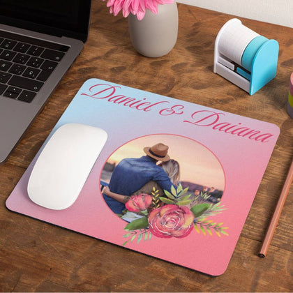 Mousepad personalizat cu poza si nume - Revelarta.ro