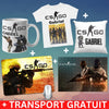 Pachet gaming CSGO 5 produse - Tricou + Cana + Puzzle + Mousepad + Perna - Revelarta.ro