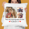 Perna personalizata cu 3 poze si text - Revelarta.ro