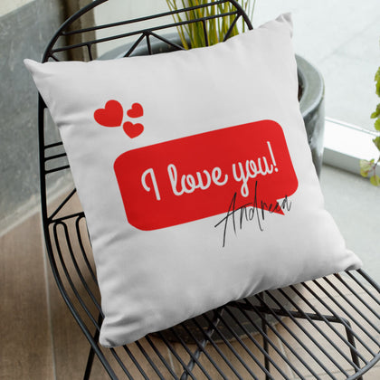 Perna personalizata cu mesaj - Chat - Revelarta.ro