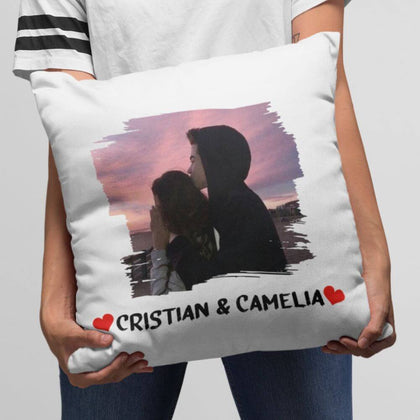 Perna personalizata cu o poza si nume - Revelarta.ro