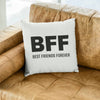 Perna personalizata cu text - BFF - Revelarta.ro