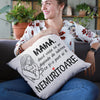 Perna personalizata cu text pentru mama - Revelarta.ro