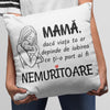 Perna personalizata cu text pentru mama - Revelarta.ro