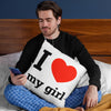 Set 2 Perne personalizate cuplu - I Love My Boy & Girl - Revelarta.ro