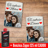 Set 2 Brichete personalizate cu poza si nume pentru cuplu - Revelarta.ro