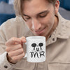 Set 2 Cani personalizate pentru cuplu - Mr si Mrs - Revelarta.ro