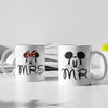 Set 2 Cani personalizate pentru cuplu - Mr si Mrs - Revelarta.ro