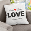 Set 2 Perne personalizate cu text de cuplu - Love - Revelarta.ro