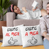 Set 2 Perne personalizate Pentru Cuplu - Este Al Meu / Este A Mea - Revelarta.ro