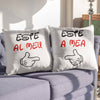 Set 2 Perne personalizate Pentru Cuplu - Este Al Meu / Este A Mea - Revelarta.ro