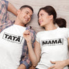 Set 2 Tricouri personalizate cu text - Mama si tata - Revelarta.ro