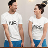 Set 2 Tricouri personalizate cu text - Mrs si Mr - Revelarta.ro
