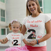 Set 3 Tricouri personalizate de familie aniversare 1 si 2 ani - Revelarta.ro
