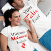 Set Tricouri personalizate - Mamica si tatic fericiti - Revelarta.ro