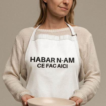 Sort personalizat cu mesaj - Habar n-am ce fac aici - Revelarta.ro