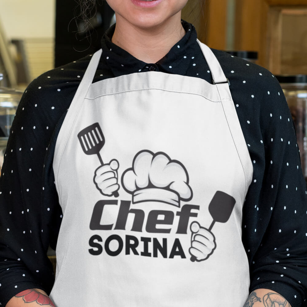 Sort personalizat cu nume - Chef - Revelarta.ro