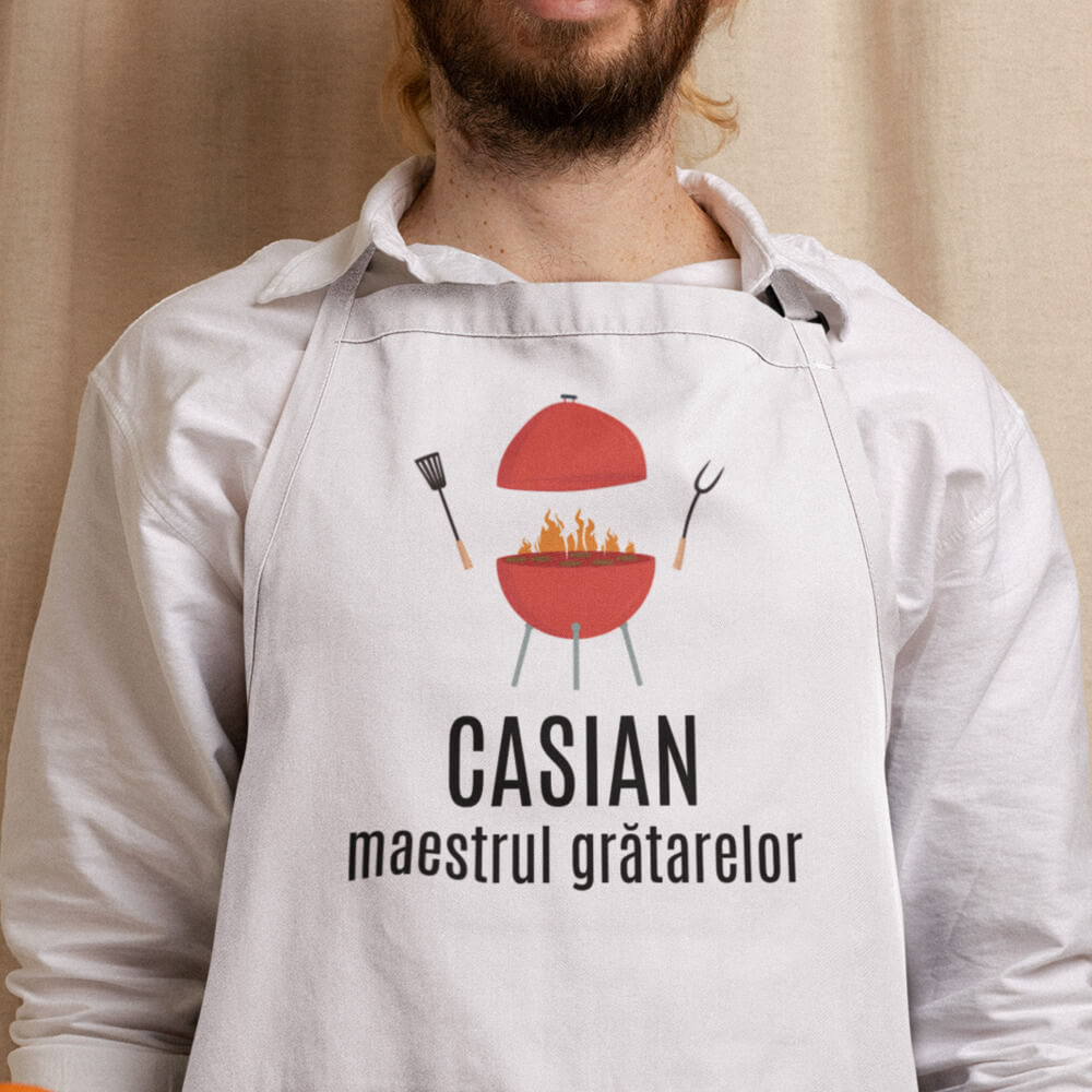 Sort personalizat cu nume - Maestrul gratarelor - Revelarta.ro