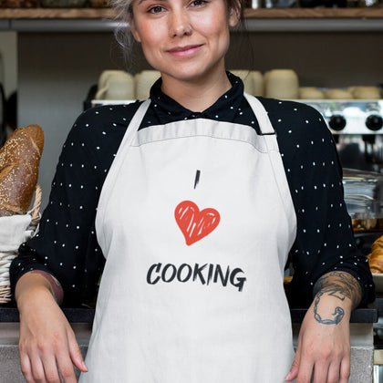 Sort personalizat cu text - I love cooking - Revelarta.ro