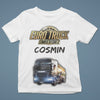 Tricou Euro Truck Simulator cu nume pentru copii - Revelarta.ro